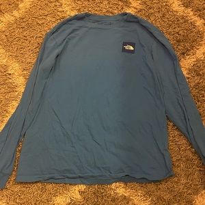 Mens long sleeve north face t shirt